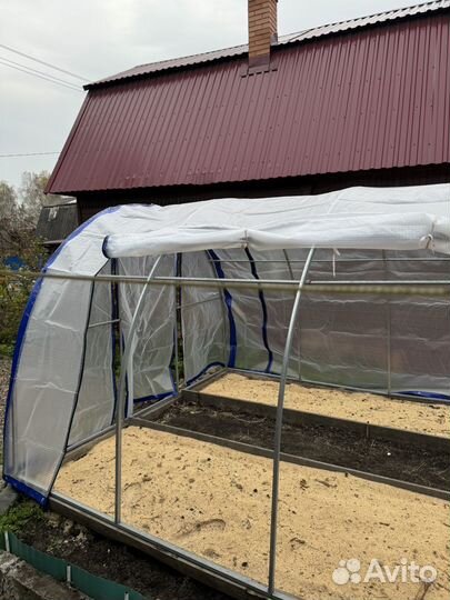 Чехол с проветриванием на теплицу