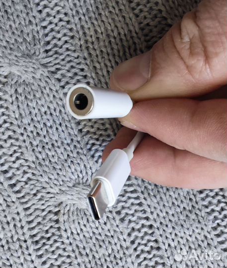 Аудио-переходник Type-C - Mini-jack 3,5