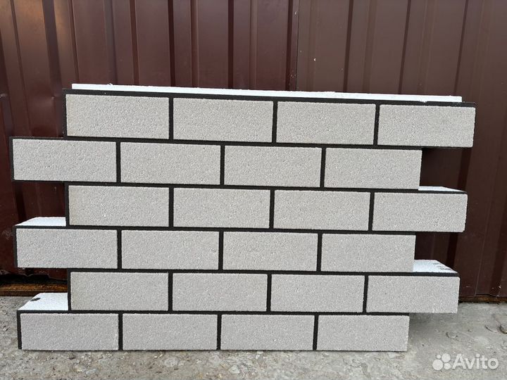 Фасадные термопанели под кирпич