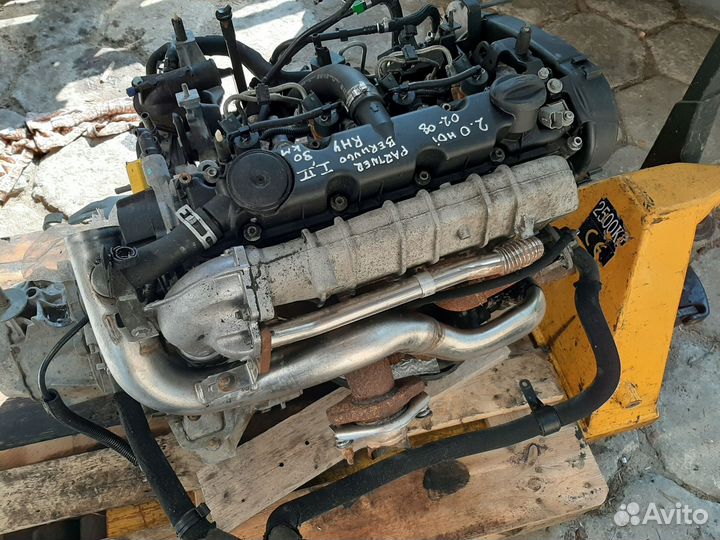 Двигатель контрактный Peugeot 307 2.0 RHY dw10td