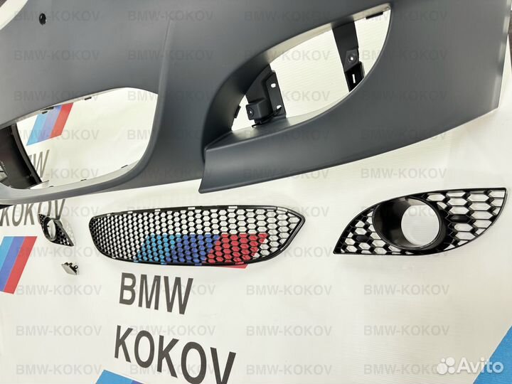 Передний бампер на BMW E60 в стиле М5 е60