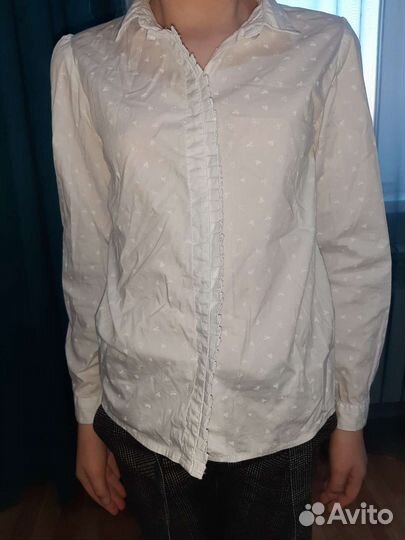 Рубашка школьная