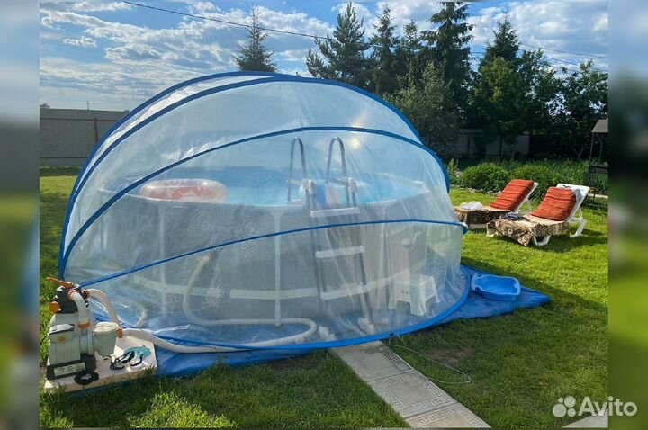 Купол для бассейна