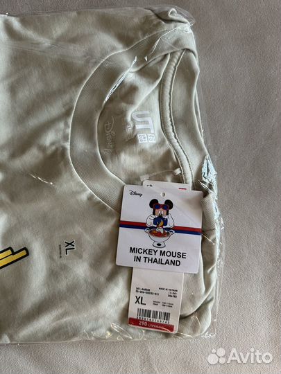 Футболка uniqlo mickey mouse