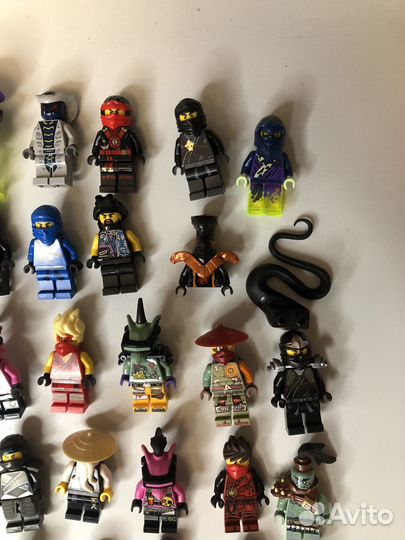 Lego ниндзяго минифигурки