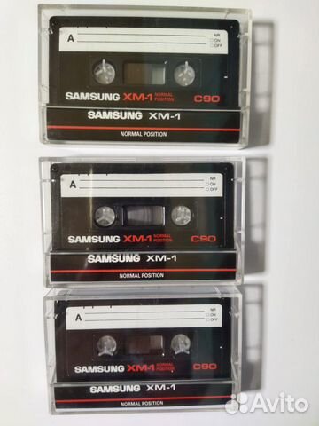 Аудиокассеты Samsung XM-1