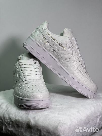 Louis Vuitton X Nike Air Force 1 Low White