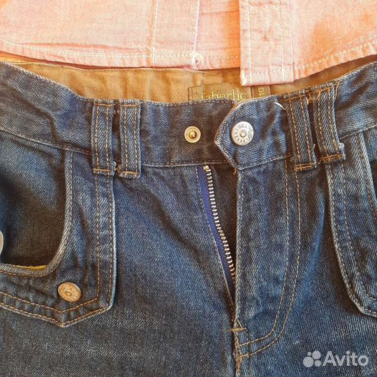 Рубашка и джинсы Mothercare 110