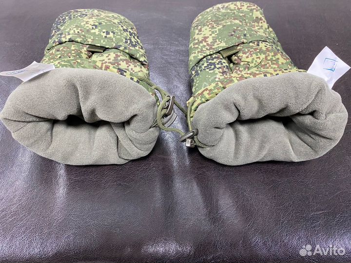 Варежки рукавицы теплые армейские вкпо