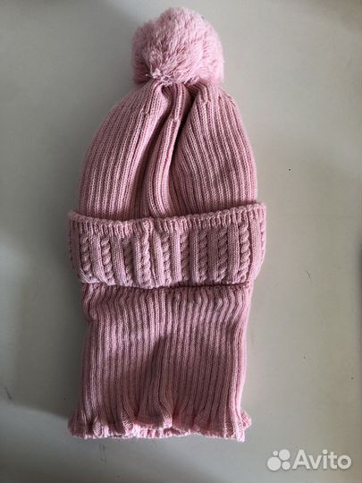 Шапка шлем для девочки