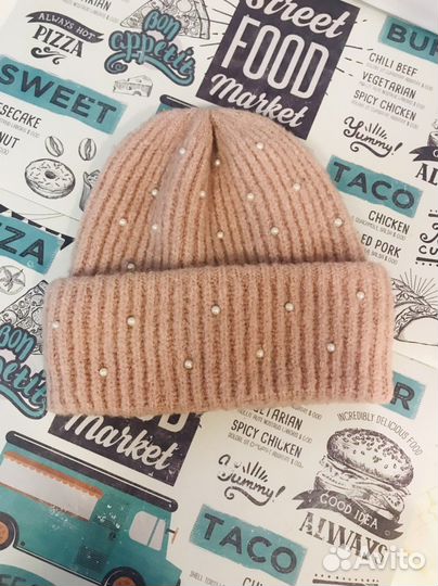 Шапка zara женская