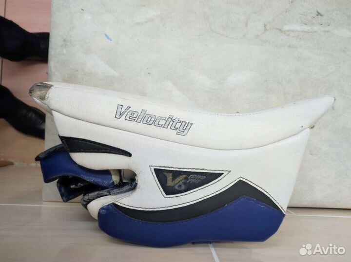 Вратарский блокер vaughn velociti v6 sr