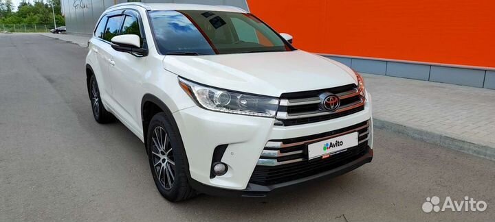 Toyota Highlander 3.5 AT, 2018, 72 000 км