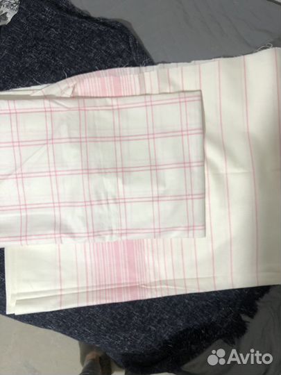 Отрез ткани лен