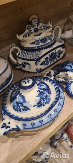 Гжель столовая