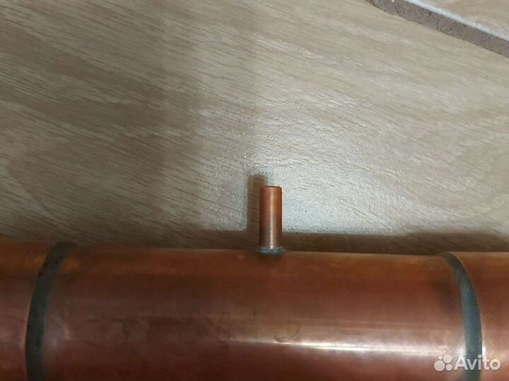 Отвод медный кламп 2