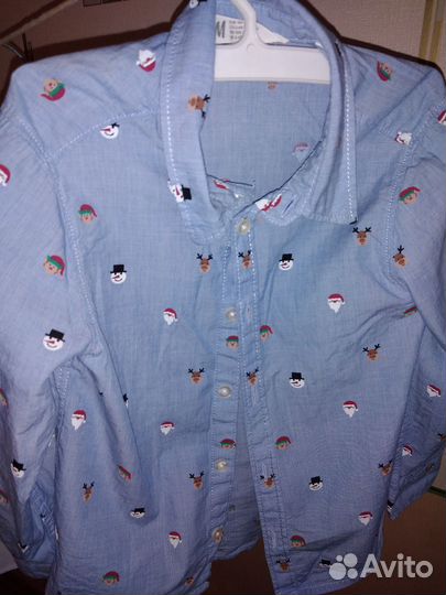 Рубашка для мальчика 110