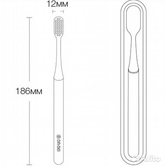 Зубная щетка Doctor-B Toothbrush Youth Edition (Gr