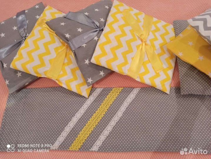 Бортики в детскую кроватку