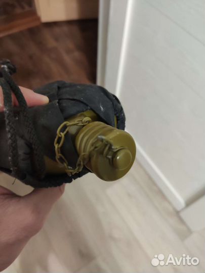 Фляжка армейская уставная с чехлом новая