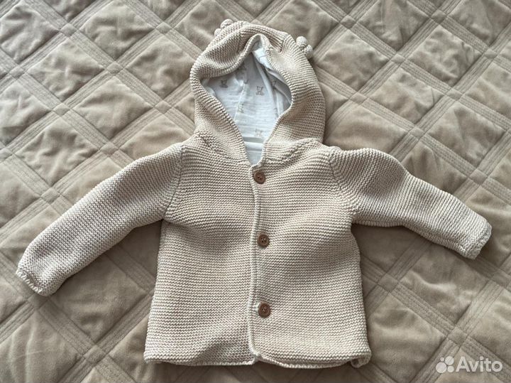 Кардиган вязаный mothercare