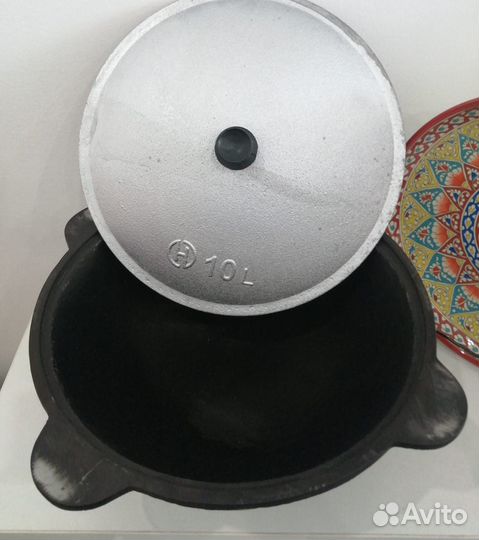 Казан Чугунный 10л