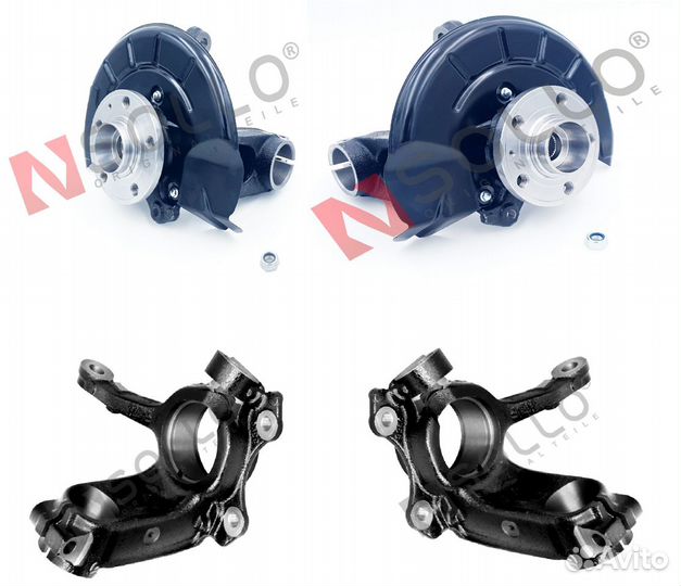 Кулак поворотный передний правый левый Поло