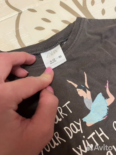 Кофта zara для девочки