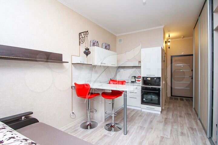 Квартира-студия, 29 м², 12/17 эт.