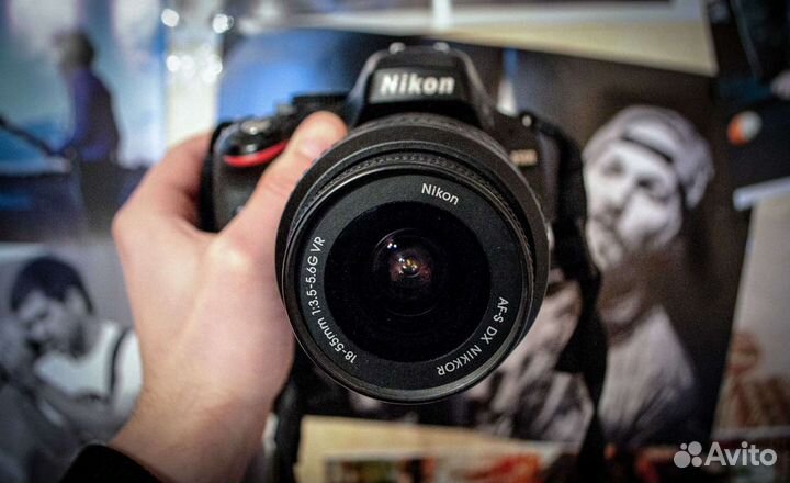 Зеркальный фотоаппарат Nikon d5100 18-55Vr