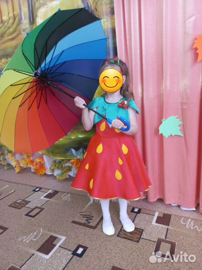 Костюм ягодки -земляника, клубника