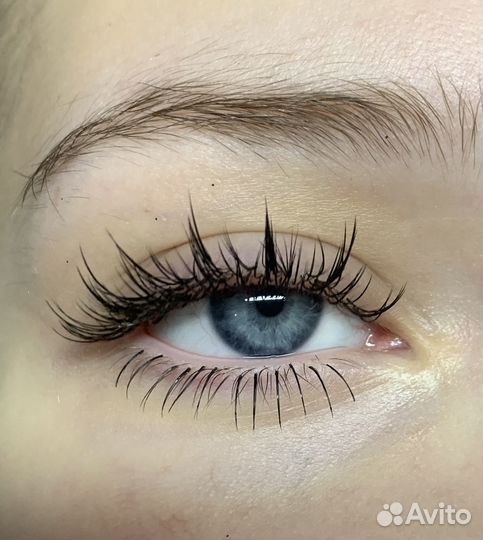 Наращивание ресниц на дому
