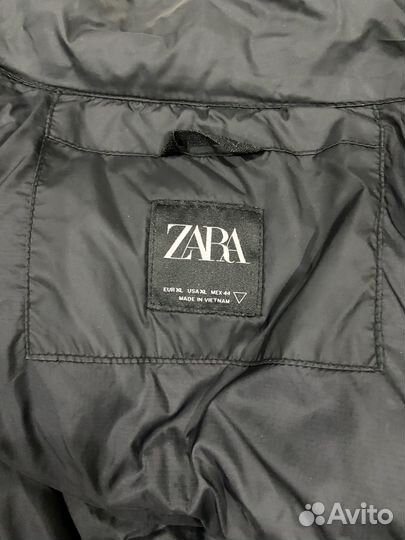 Пуховик zara мужской