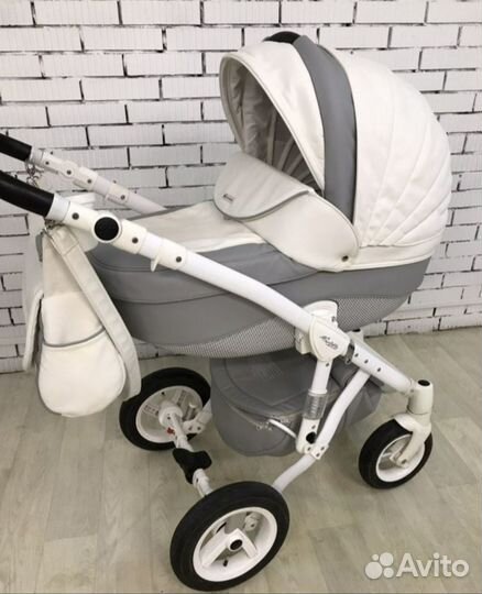 Коляска adamex Эко кожа