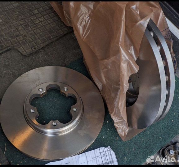 Диск тормозной Ford Tranzit VII 2017, комплект 2шт