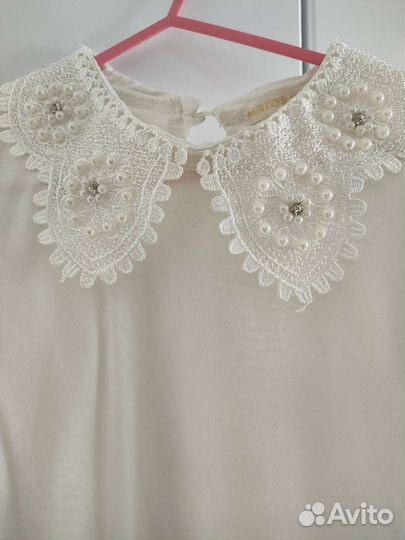 Блуза школьная 122-128