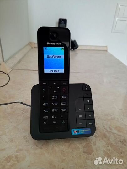 Радиотелефон panasonic с двумя трубками