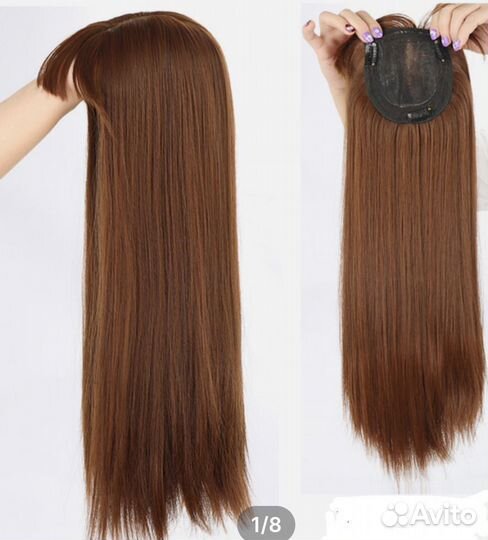 Полупарик парик накладка для волос