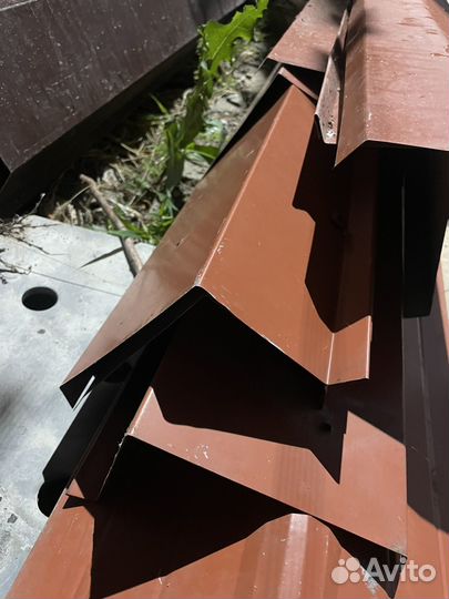 Конек кровельный, карнизы б/у