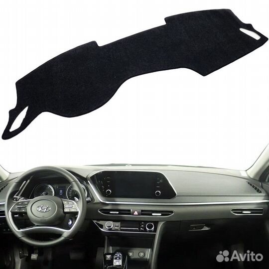 Накидка на панель Hyundai Sonata DN8 2019-2022г