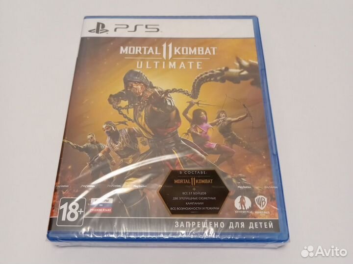 Mortal Kombat 11 Ultimate (новый) ps5