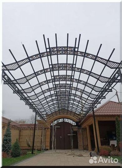 Кованые ворота