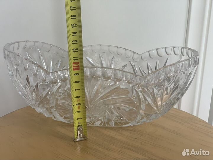 Хрустальная салатница