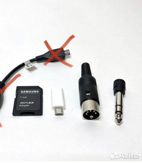 Переходник TypeC-miniUSB,аудио,5pin,miniSD-SD
