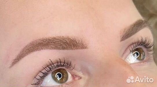 Окрашивание бровей краской / хной