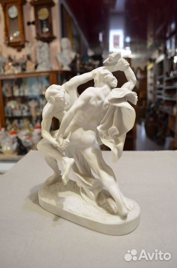 Скандинавская борьба. Фарфор. Германия