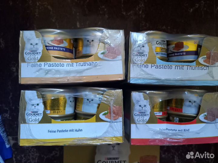 Корм для кошек Gourmet паштет