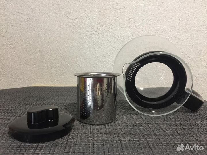 Чайник заварочный стекло новый