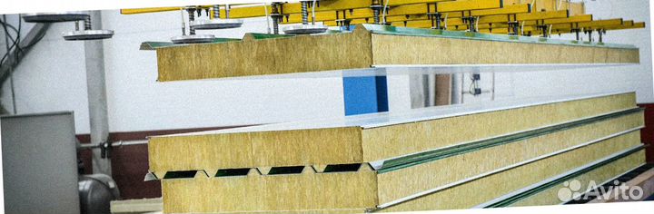 Сэндвич панели для стен пир от 200 м2