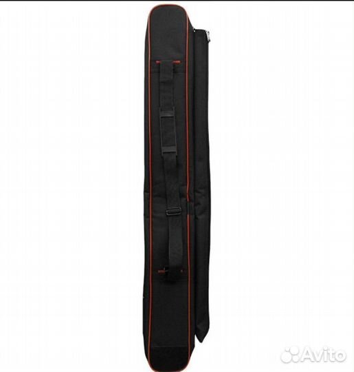 Чехол для меча, ушу, черный, двухсекционный